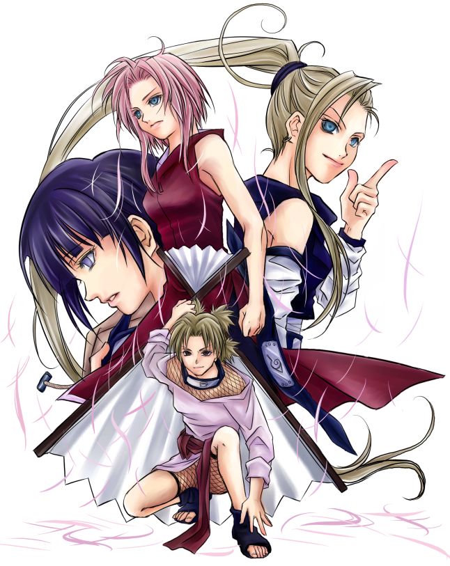 Naruto Girls anime wallpaper